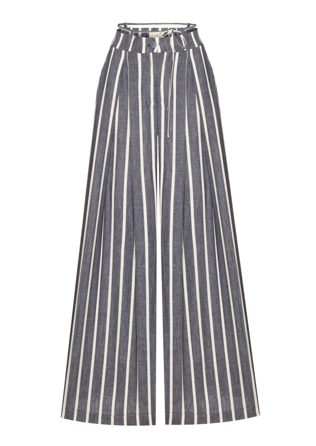 NORIE BELT LINEN STRIPES LECOLLET
