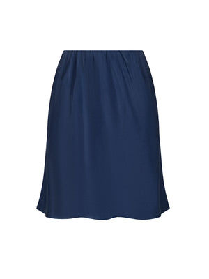SPÓDNICA ALBANA SHORT CUPRO NAVY LECOLLET