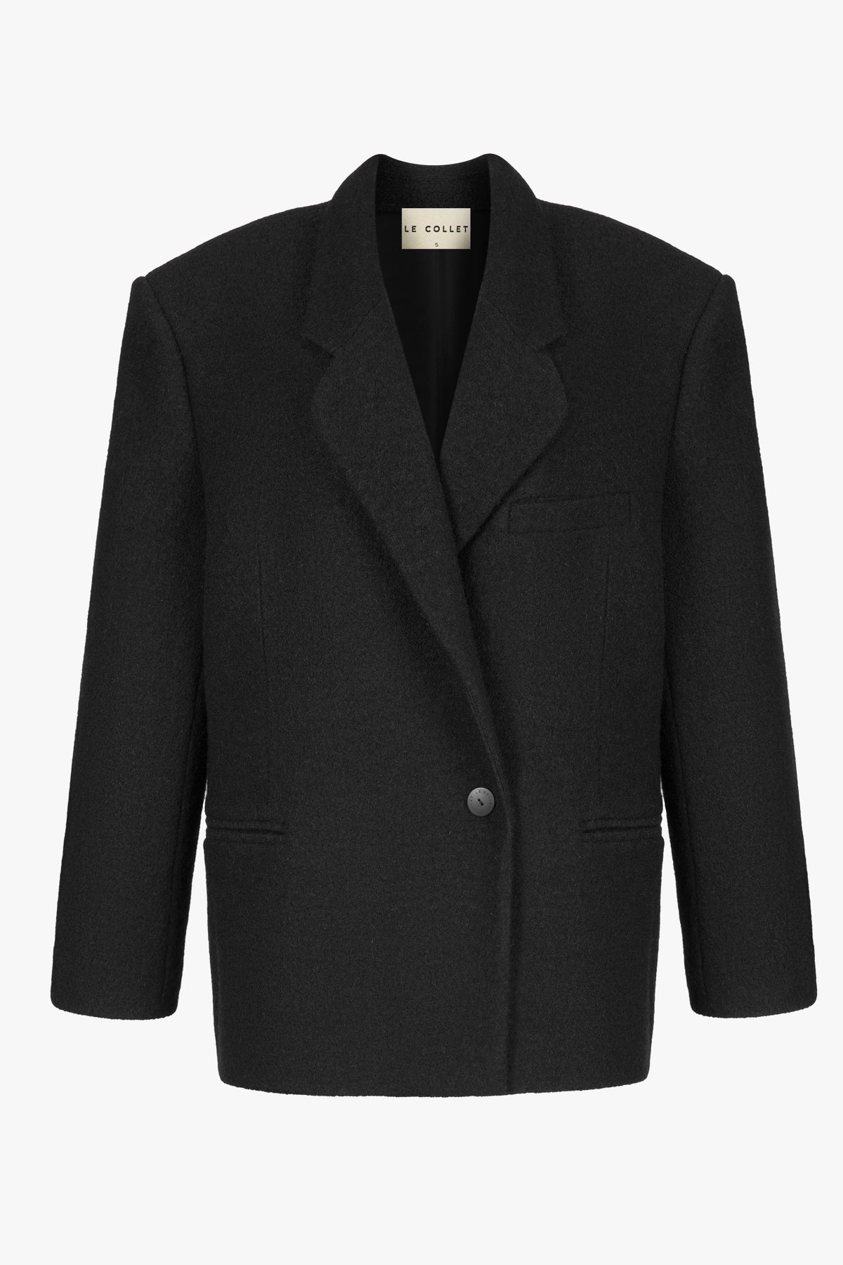 MARYNARKA OZI  WOOL BLACK