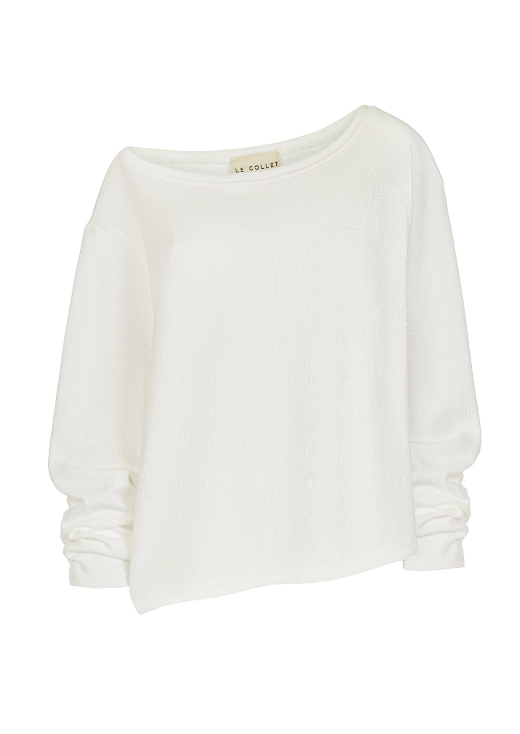 LONGSLEEVE MOLLY SHORT WHITE LECOLLET
