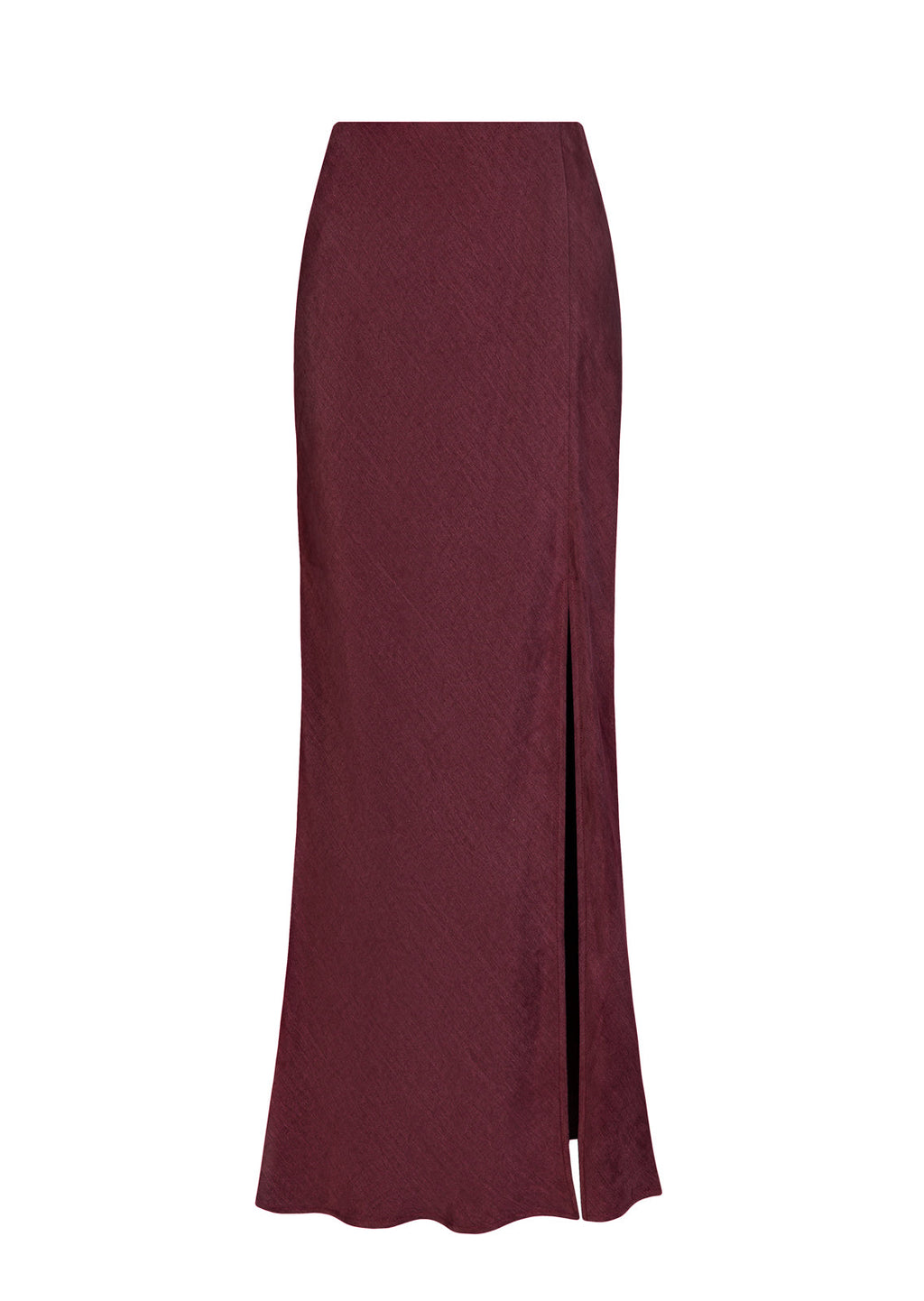 31.08 SPÓDNICA ALBANA NEW LONG AUBERGINE LECOLLET
