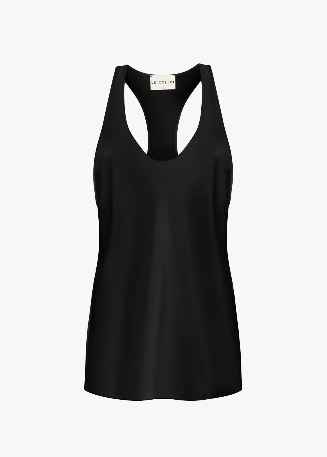 TOP SONIA SATIN BLACK