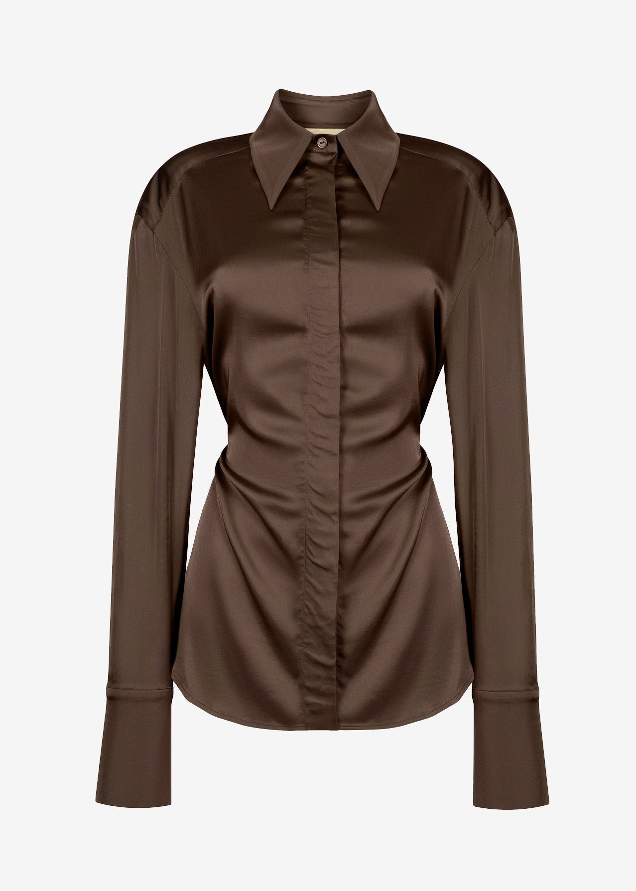 MALIA BROWN SHIRT